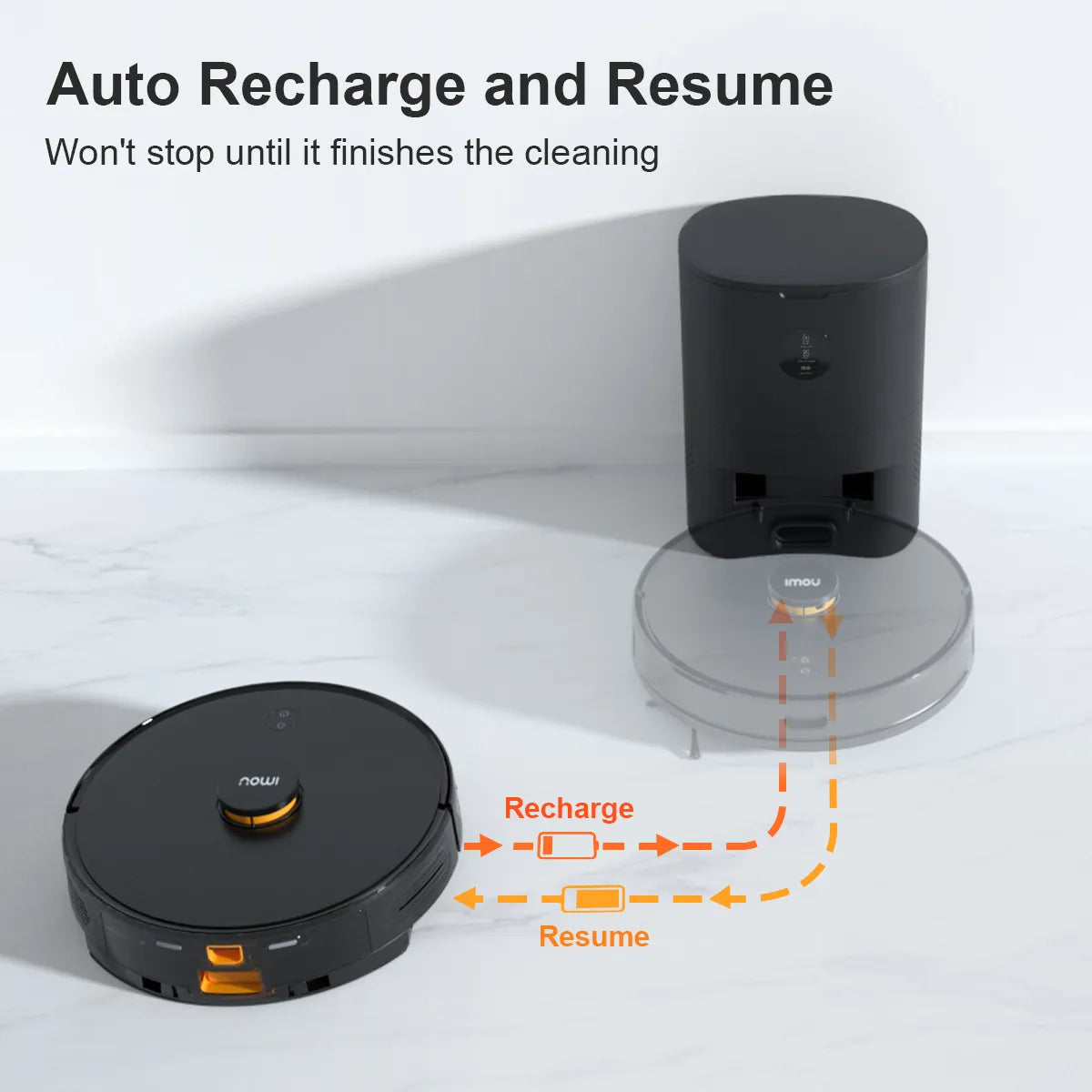 IMOU Robotic Self-empty Vacuum Cleaner