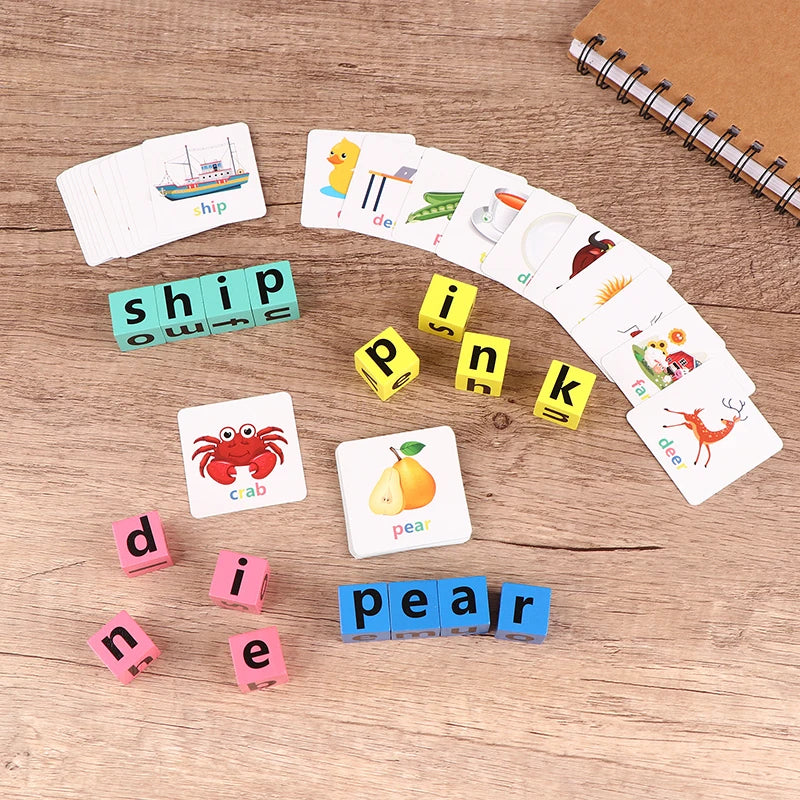 Alphabet Learning Children Matching Letters Puzzle