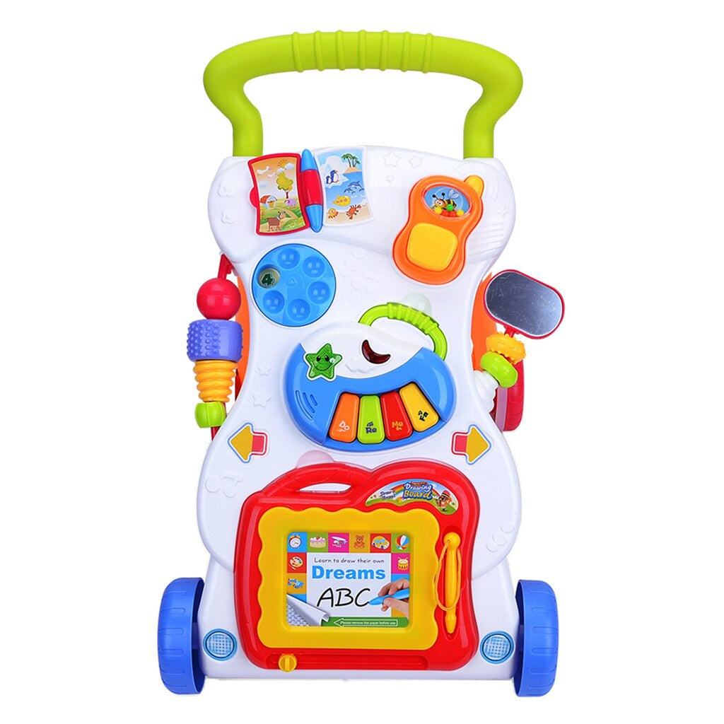 Baby Sit to Stand Walkers Toy Kids Activity Play Center