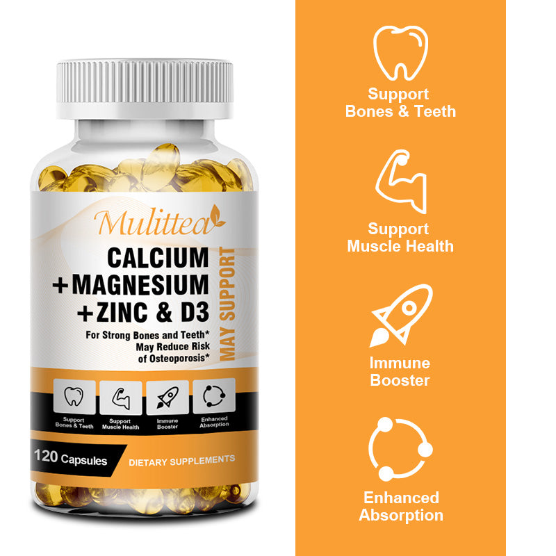 Mulittea Calcium Magnesium Zinc Vitamin D3