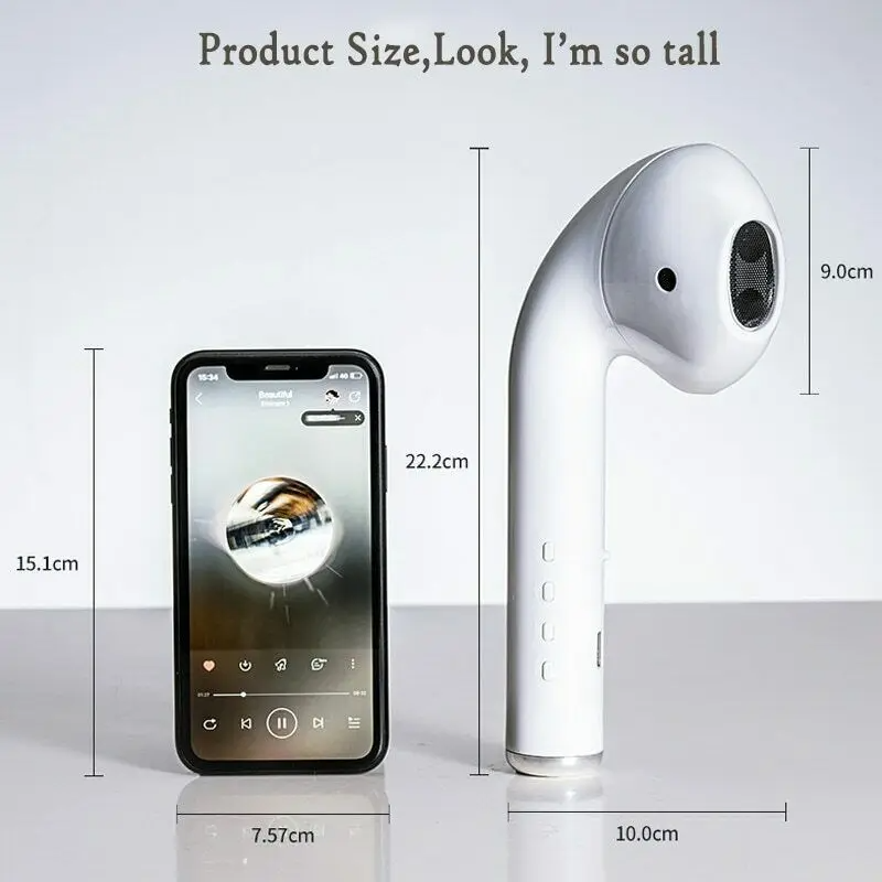 Oversized Giant Bluetooth Headset Speaker for AirPods Pro