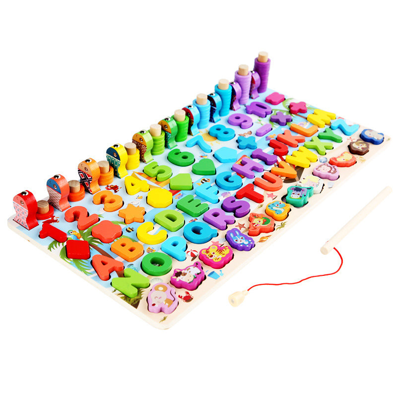 Wooden Montessori Educational Toys Toddler for Children