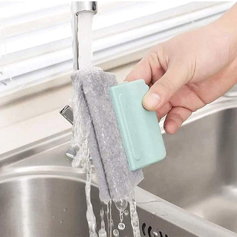 Window Groove Cleaning Cloth Brush