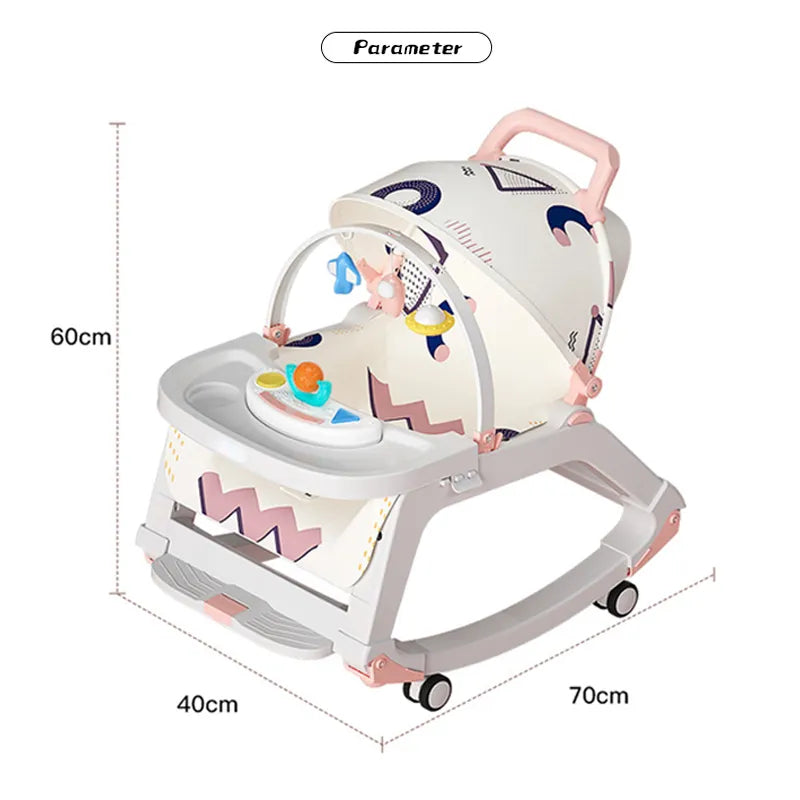 Multi-function Baby Recliner Sleep Rocking Bed