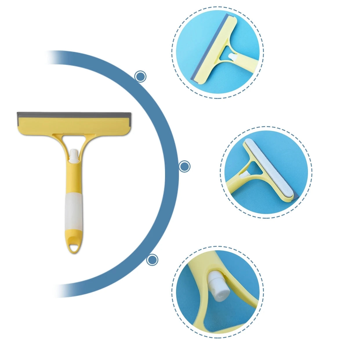 Wipe Shower Screen Cleaner Tools