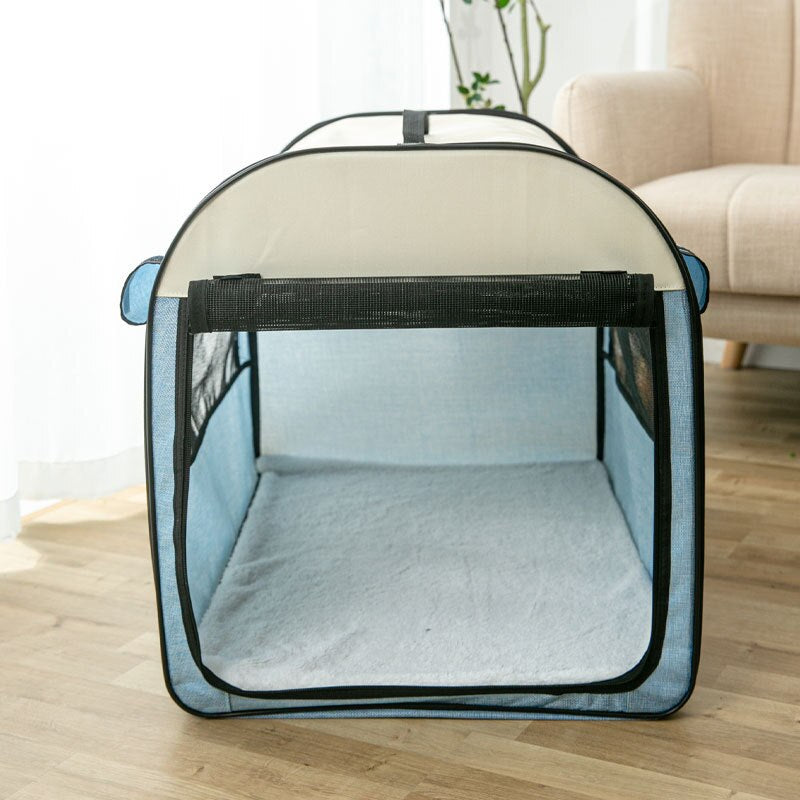 Winter Warm Pet Tent Folding Dog House Pet Car Carrier Bag