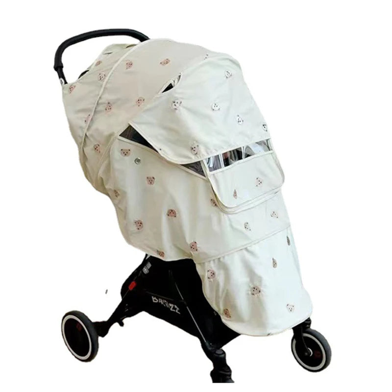 Rain Covers UV Protection Sunshade Carriage Baby Stroller