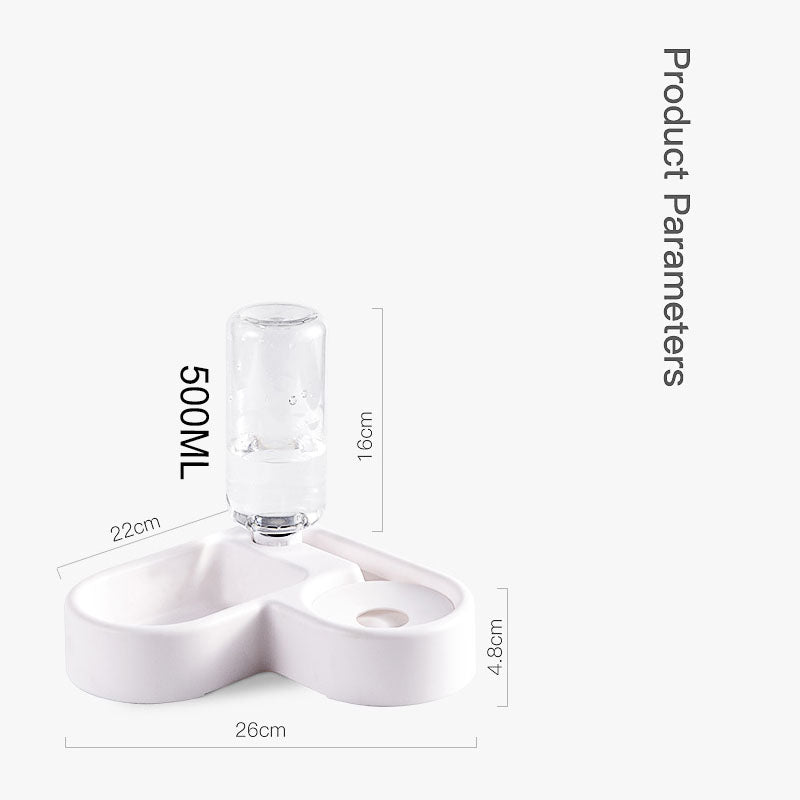 Automatic Pet Water and Double Bowls