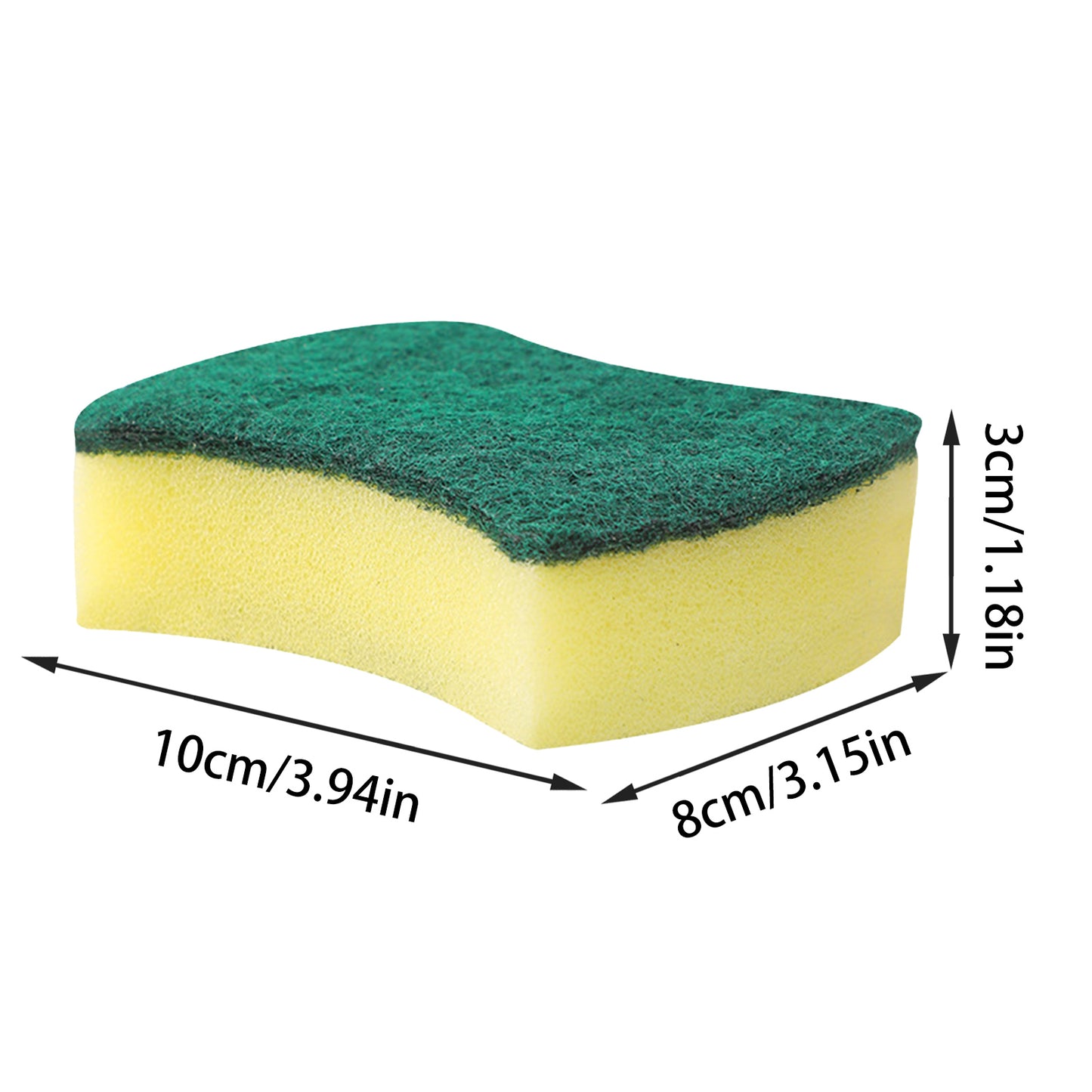 Heavy Duty Scrub Sponges For Washing Dishes And Cleaning