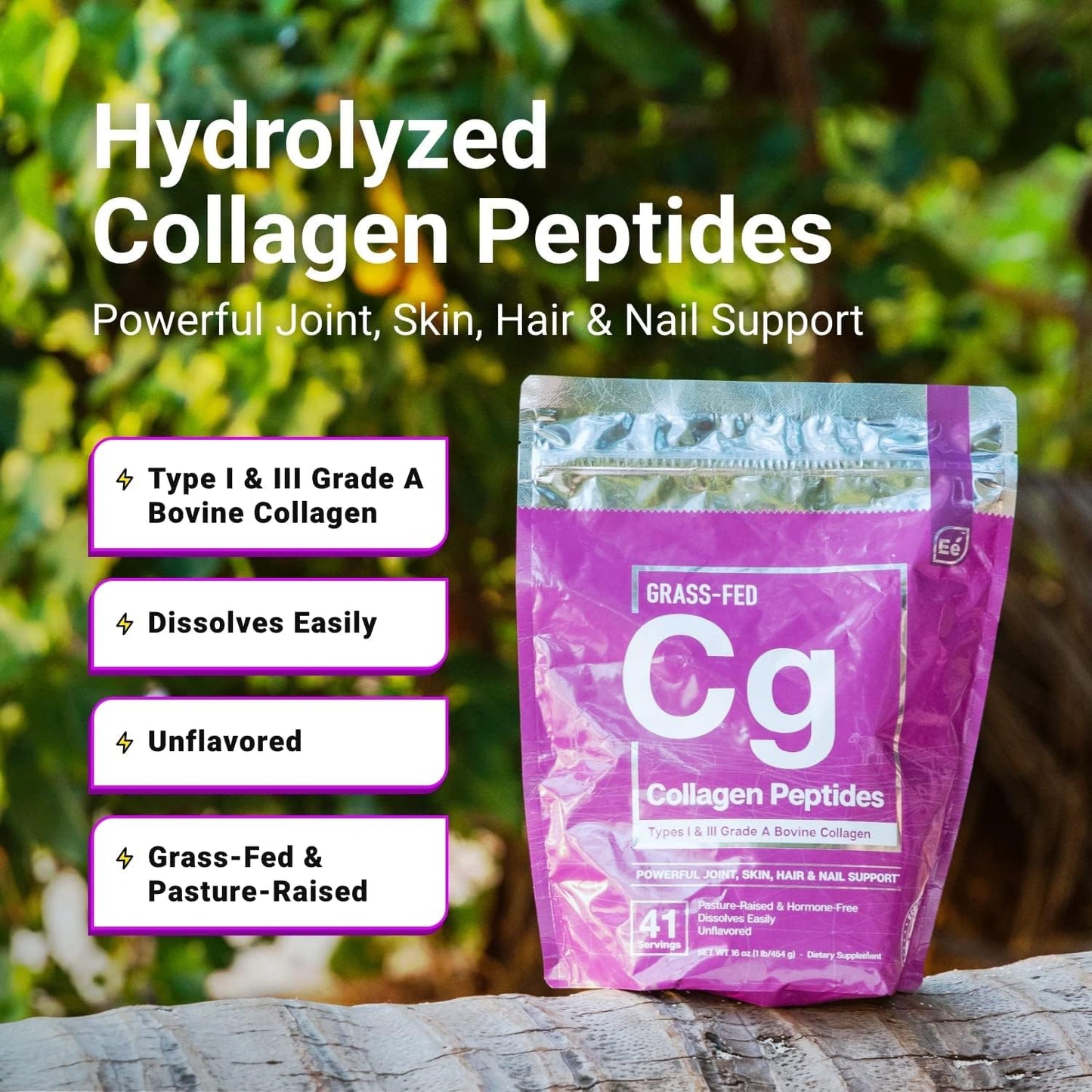 Essential Elements Hydrolyzed Collagen Peptides Powder