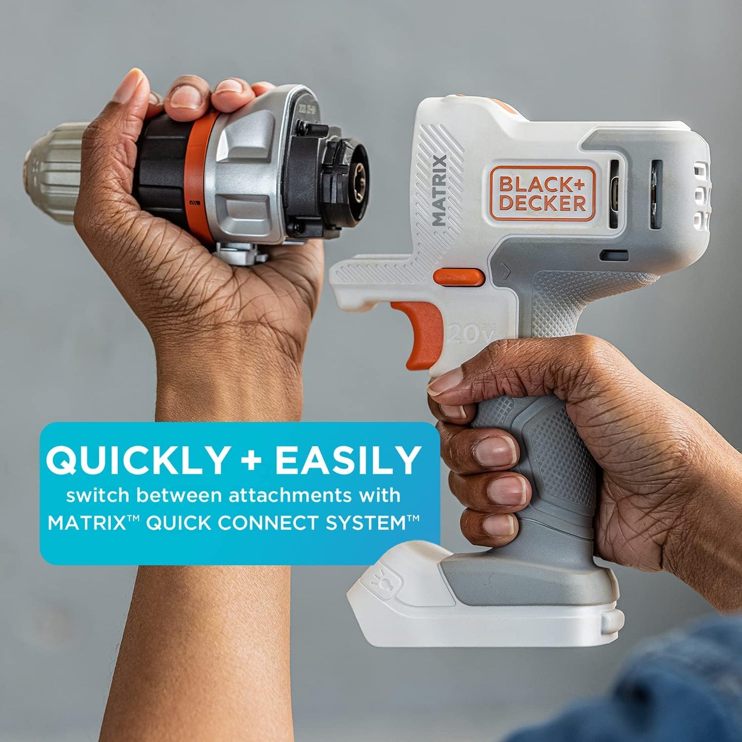 BLACK+DECKER 20V MAX Matrix Cordless Drill