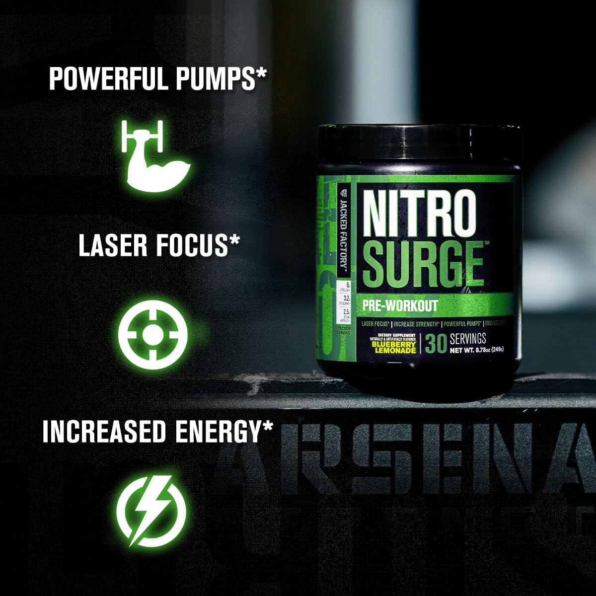 Jacked Factory Nitrosurge Pre Workout