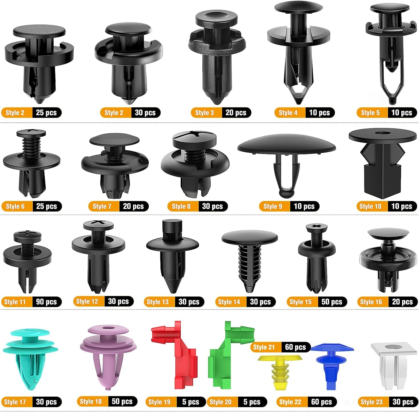 Auto Fasteners Assortment