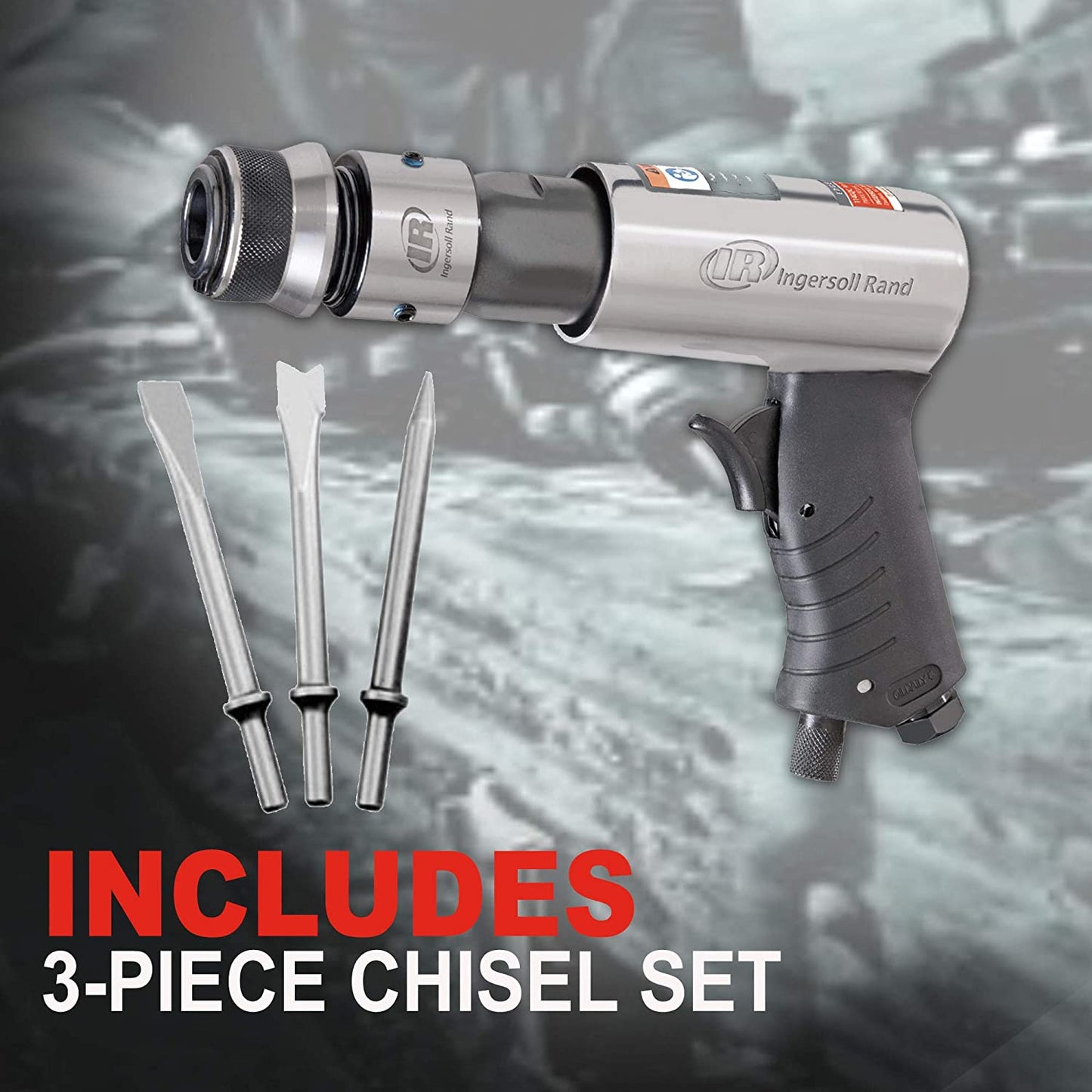 Ingersoll Rand 114GQC Air Hammer - 3 PC Chisel