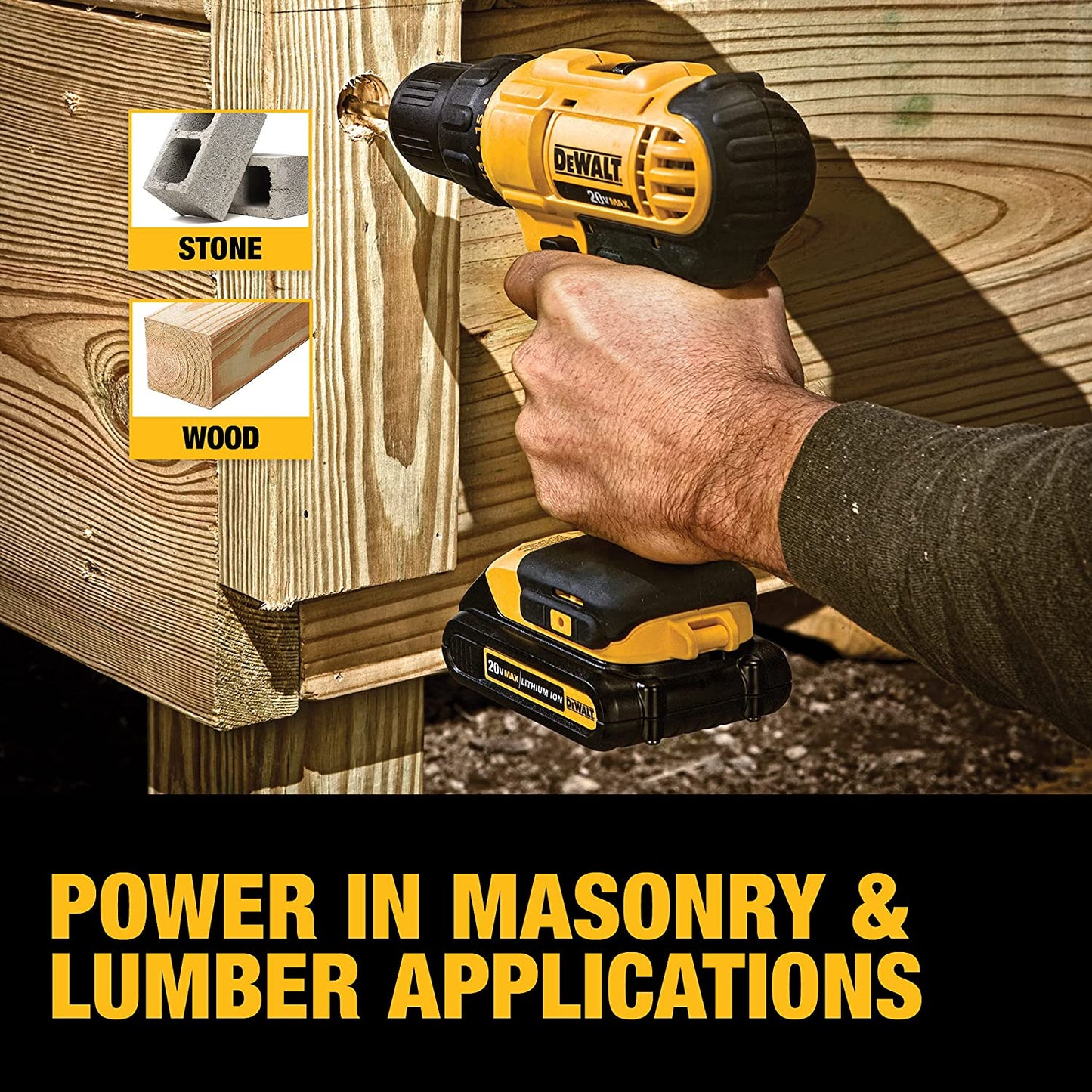 DEWALT 20V Max Cordless Drill / Driver Ki