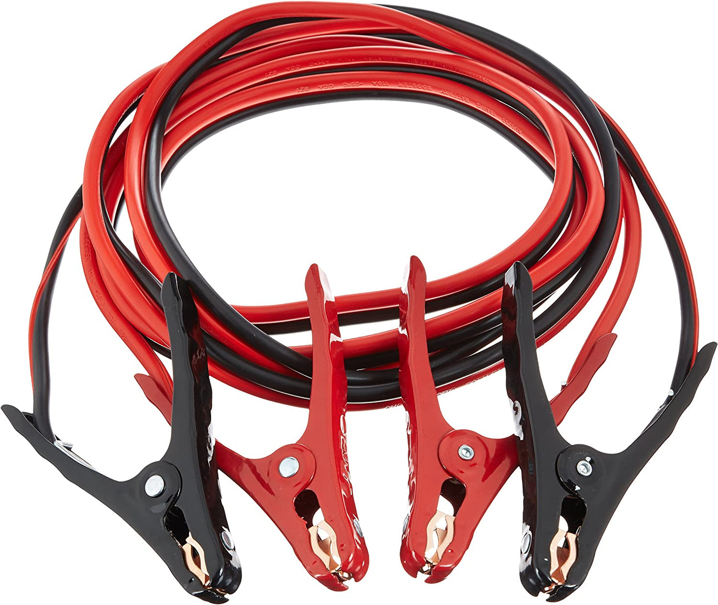 Basics Jumper Cable for Car Battery, 10 Gauge, 12 Foot