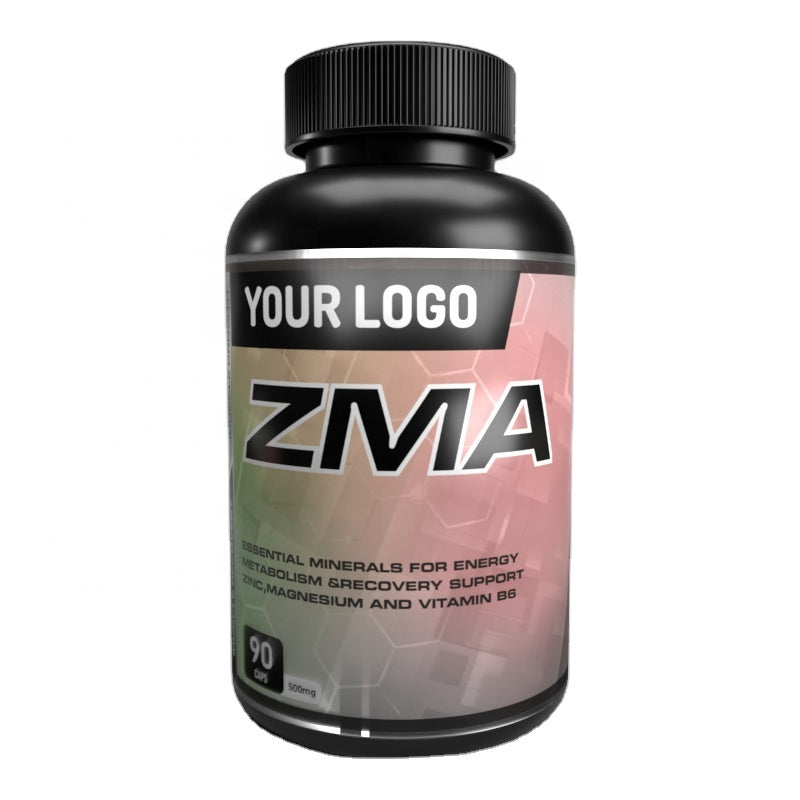 High quality bodybuilding supplement Zinc Magnesium ZMA powder capsules zma