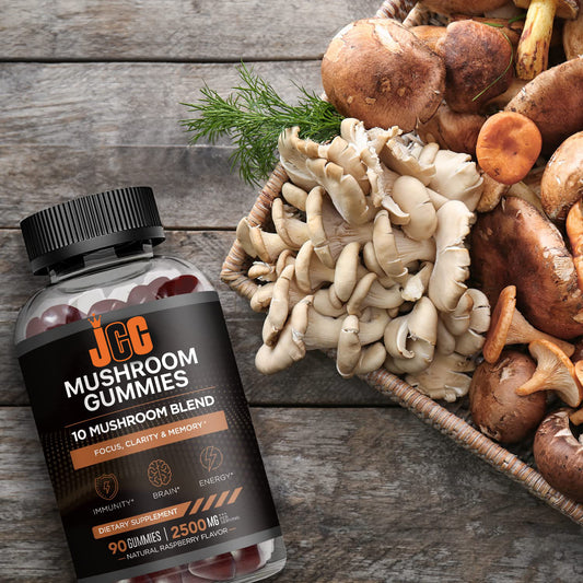 Organic mushroom complex supplement