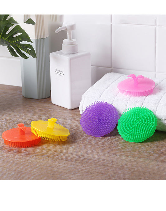 Head Massage Brush Soft glue Shampoo