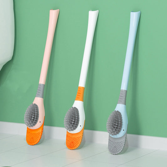 WIKHOSTAR Silicone Bathroom Toilet Brush