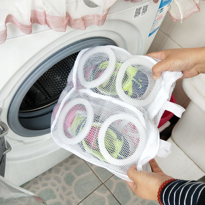 Laundry Bag Shoes Home Organizer Bag Mesh Laundry Shoes Bags