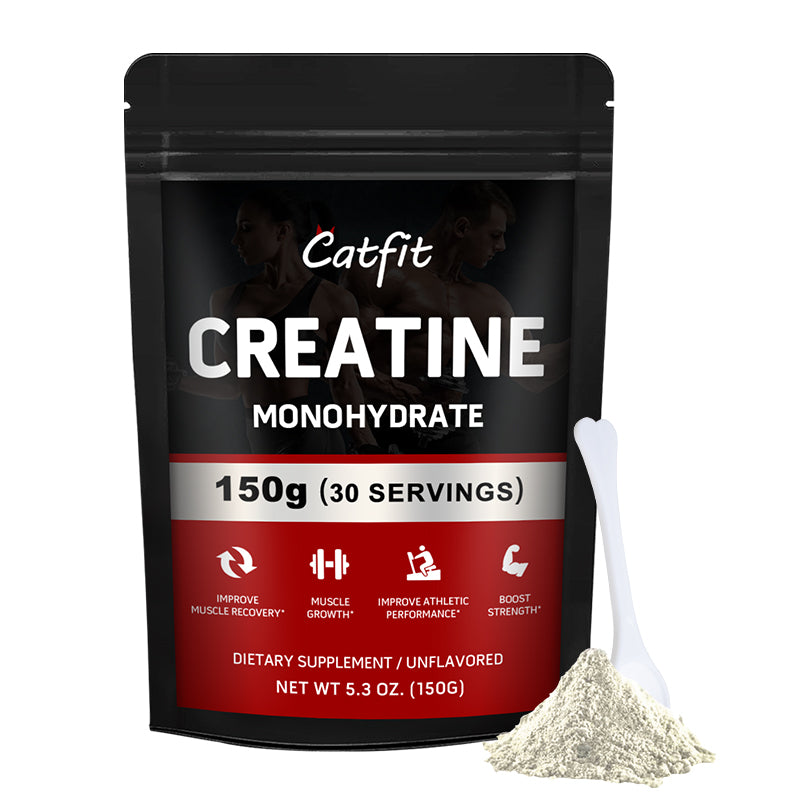 Catfit Creatine Monohydrate Improve Gain Strength Build