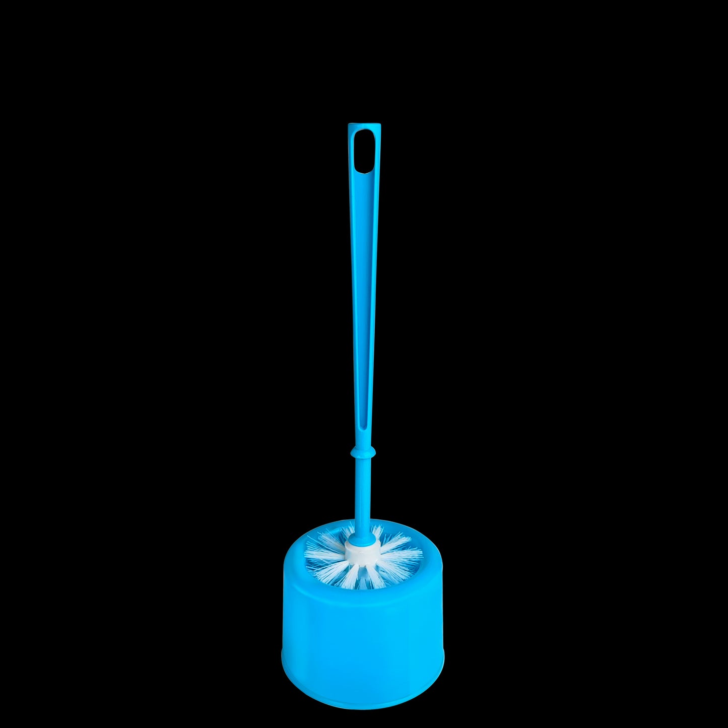 Blue economical toilet brush with cleaning tool Household