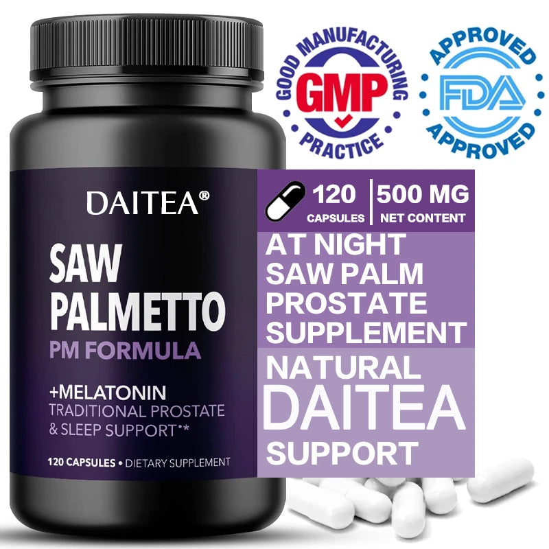 Saw Palmetto Supplement Supports Prostate