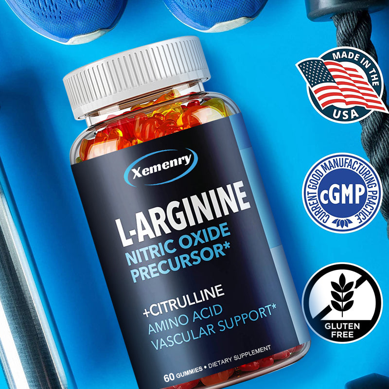 Powerful Arginine Gummies for Nitric Oxide Support