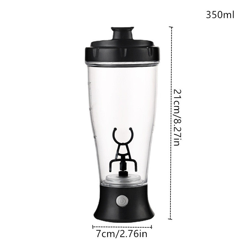 Electric Protein Shaker Bottle Mixing Cup One-Button Switch Whey Protein Powder