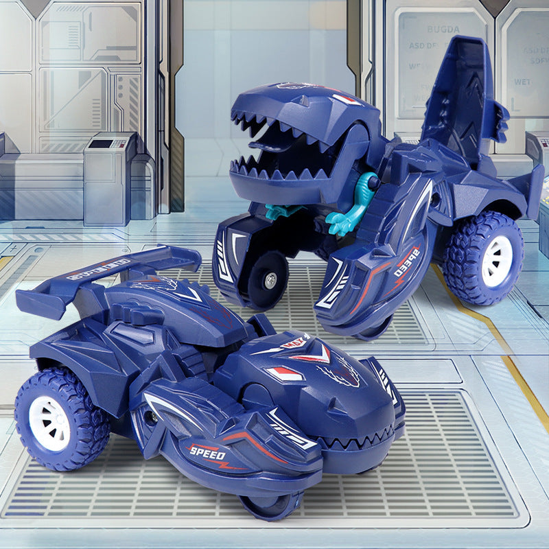 New Transforming Dinosaur Car Deformation Car