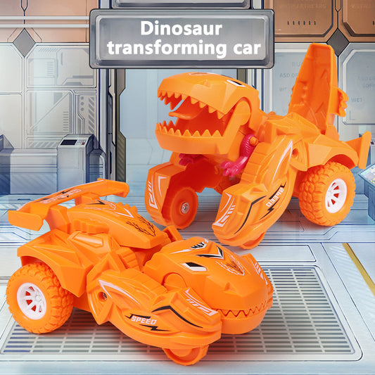 New Transforming Dinosaur Car Deformation Car