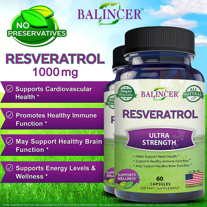 Balincer Resveratrol Antioxidant Supplement