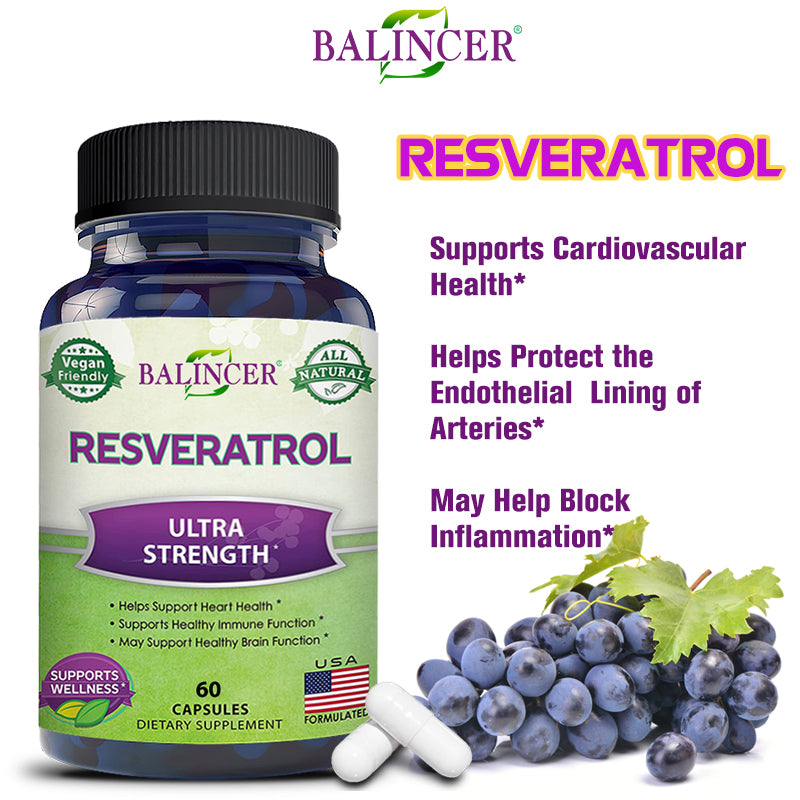 Balincer Resveratrol Antioxidant Supplement