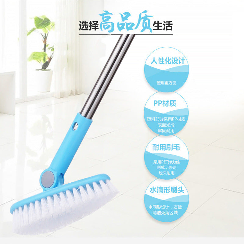 Bathroom cleaning brush long handle floor brush