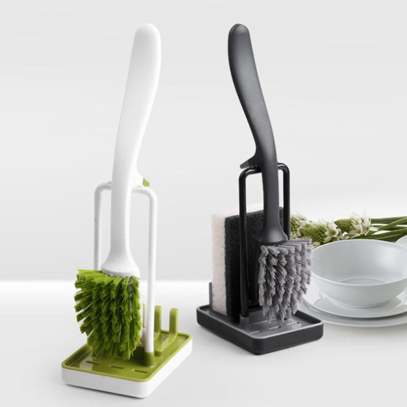 Multifunctional Kitchen Brush Hunging Long Handle Pan