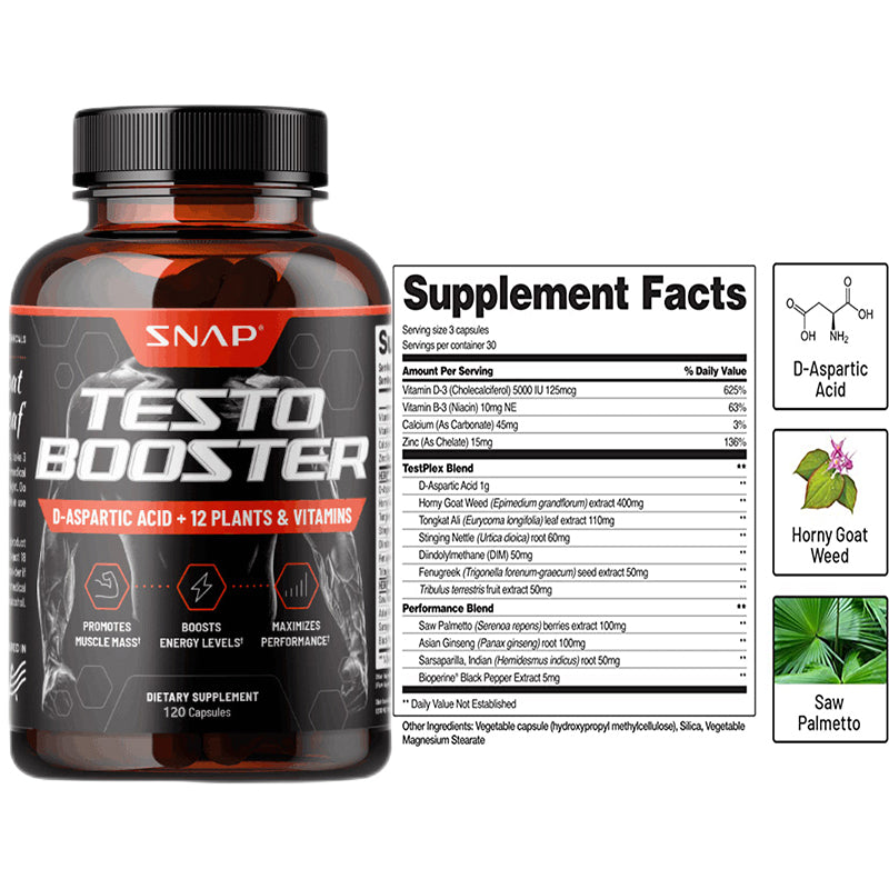 Men's Testo Booster-Improves Performance Blood Flow