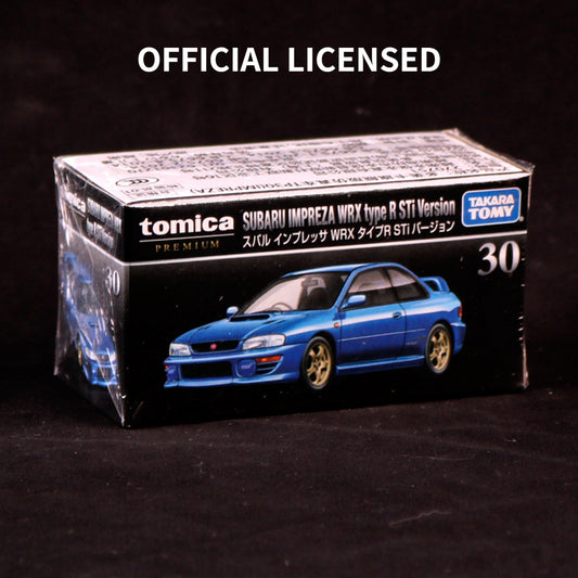 Takara Tomy Tomica Premium TP, SUBARU IMPREZA WRX TYPE R Scale Car