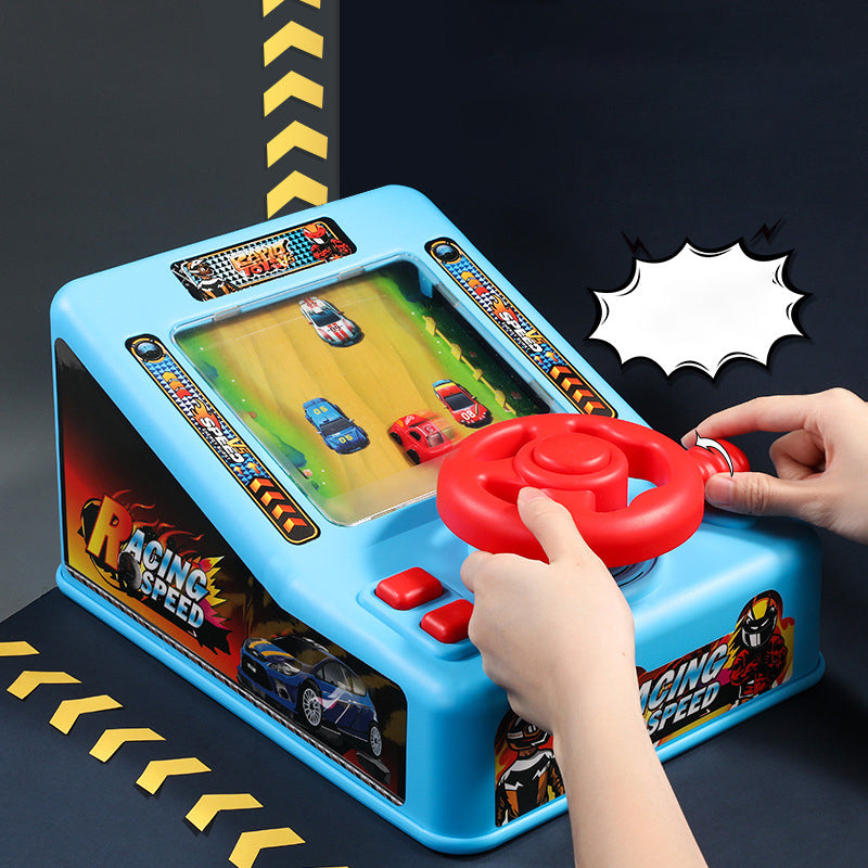 Children's Steering Wheel Driving Toy Electronic Simulation Driving Car