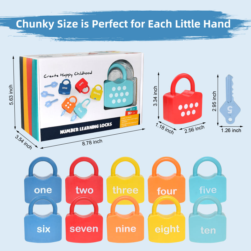 Kids Alphabet Lock Key Matching Educational Game