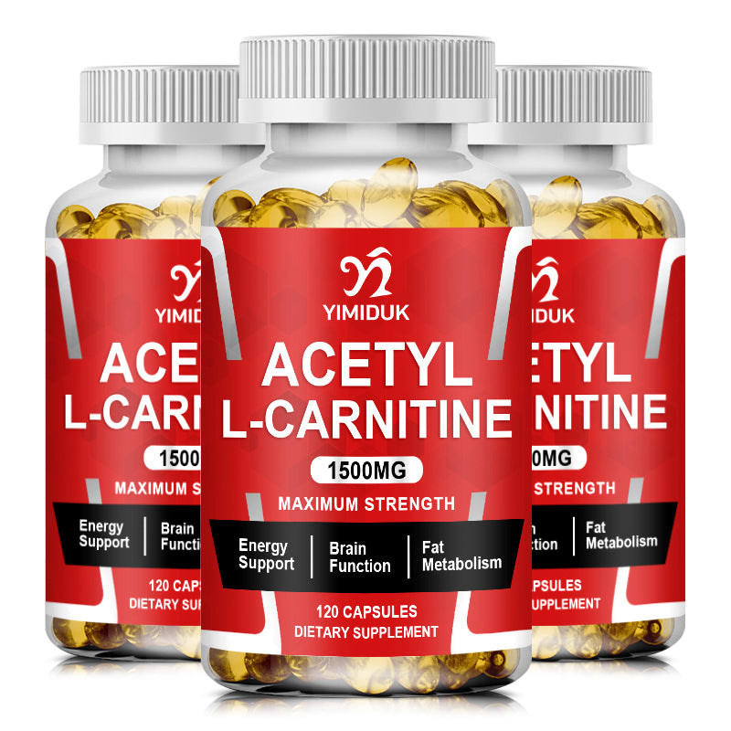 Acetyl L-Carnitine Capsule Supports Memory Focus Increase Body Performance Metabolic