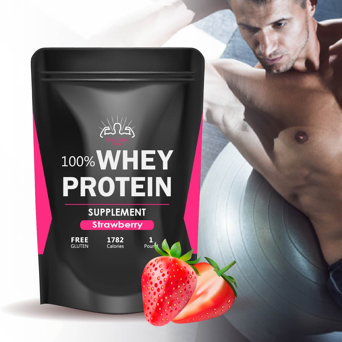 Gym supplements optimum gold whey