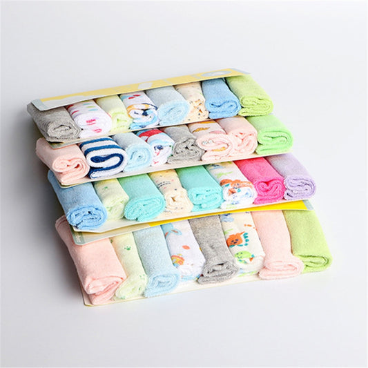 8Pcs/pack Baby Infant Newborn Bath Towel