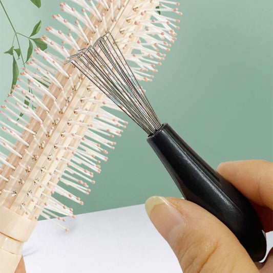 Comb Hair Brush Cleaner Plastic Handle Cleaning Brush Remover