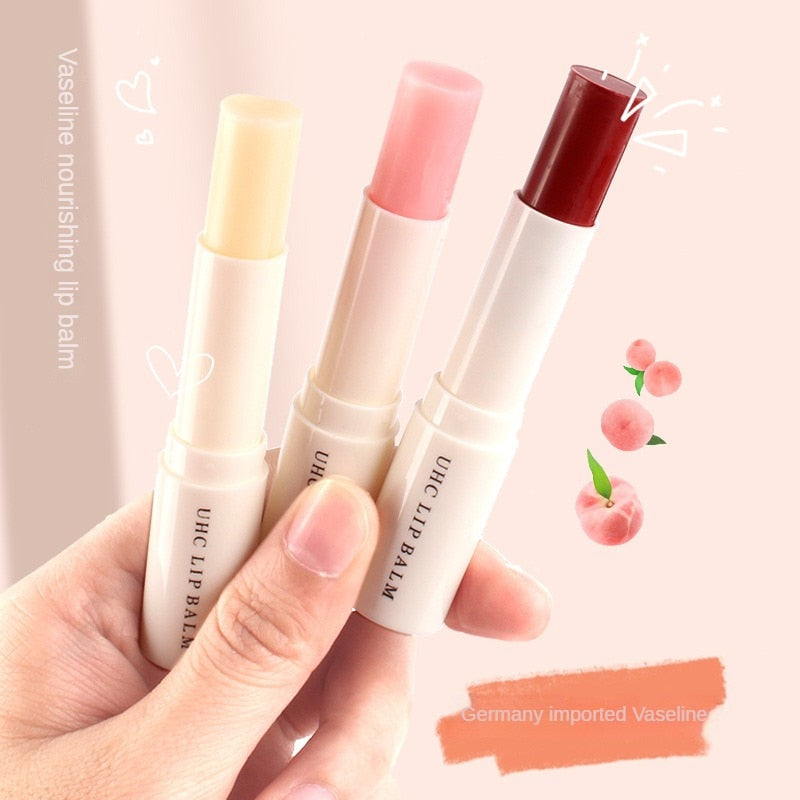 1PCS Lip Balm Warm Color Changing Moisturizing LongLasting Hydrating Lipstick Lip