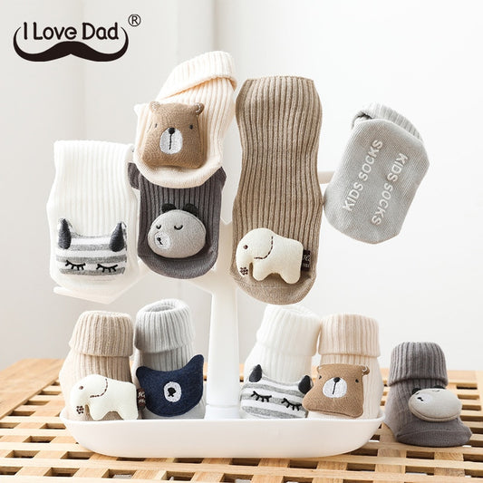 Cute Cartoon Animal Baby Socks