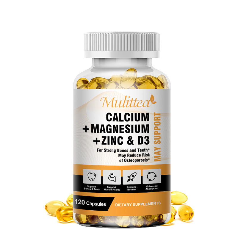 Mulittea Calcium Magnesium Zinc Capsule Vitamin D3