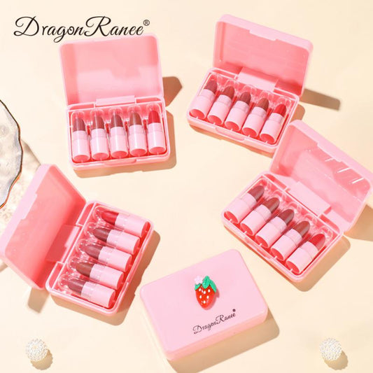 Strawberry Mini Lipstick Set Small