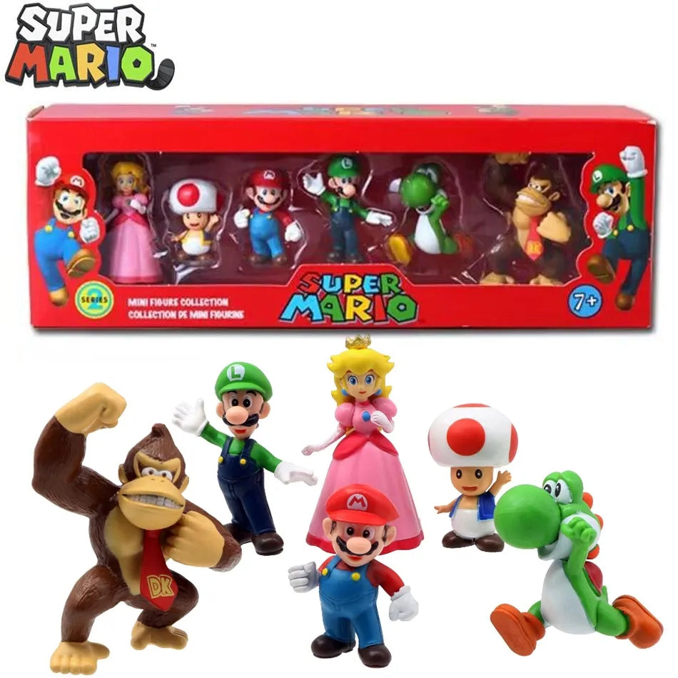 Super Mario Bros PVC Action Figure Toys