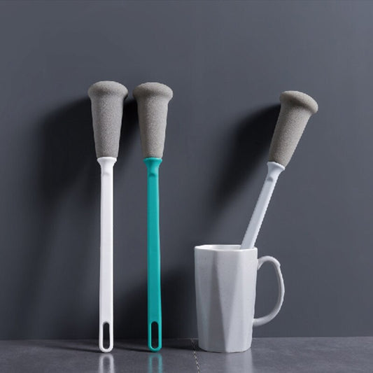 New Long Handle Sponge Cup Brush